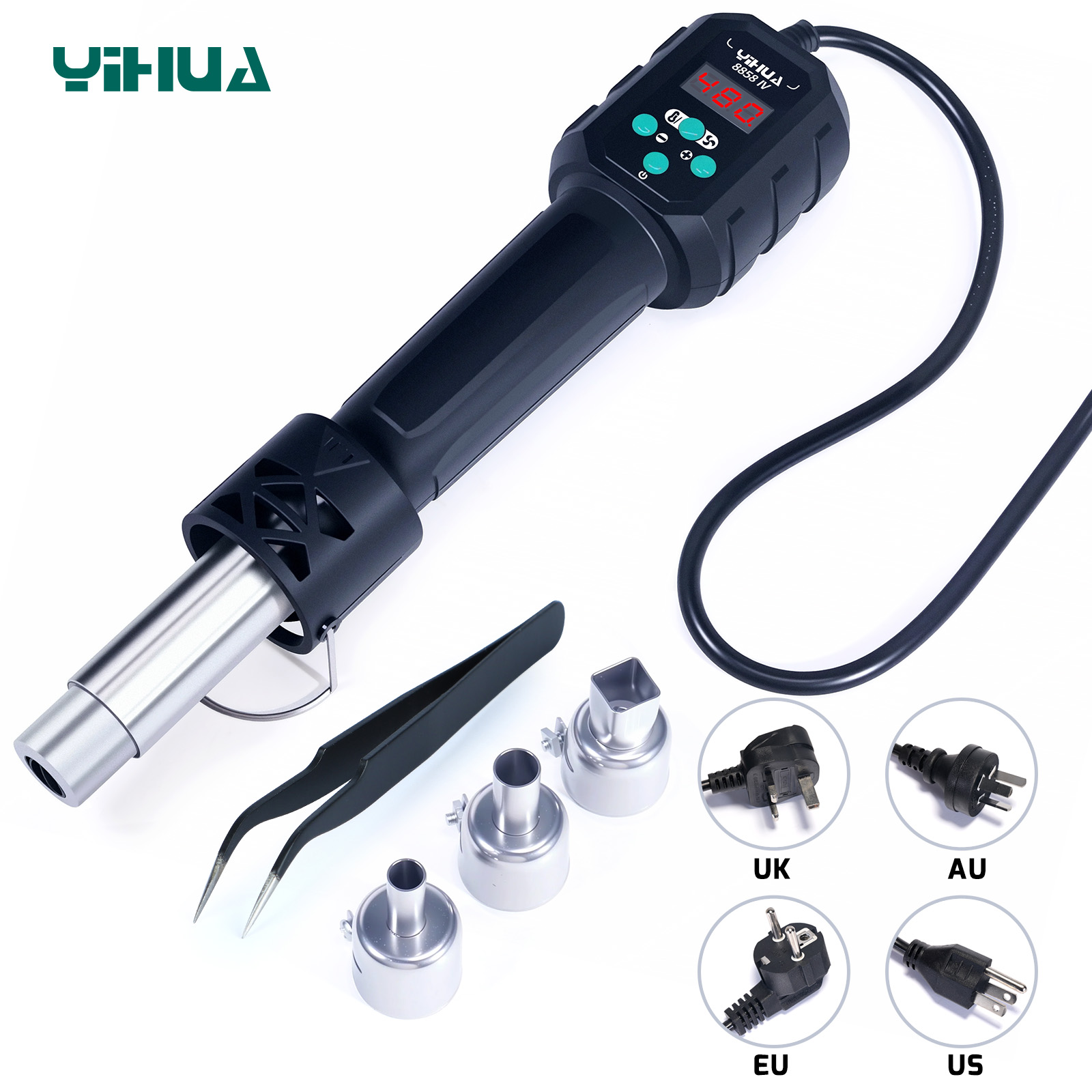 Heat Gun Small - YIHUA HOT AIR GUN อุณหภูมิปรับ 8858-IV
