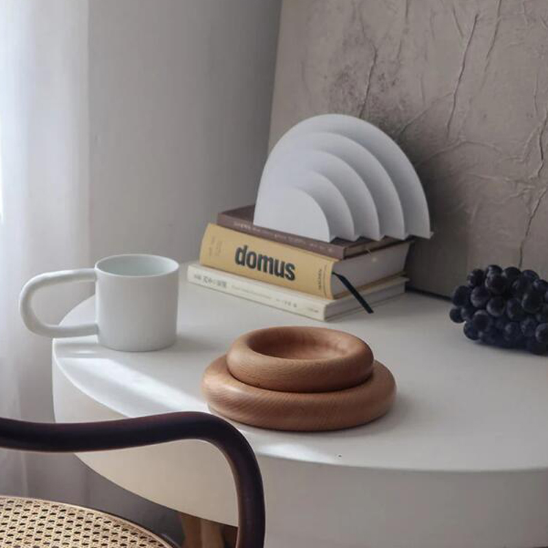 Coaster Mold Round - แม่พิมพ์ถาดรองแก้วทรงกลมคอนกรีต แม่พิมพ์รองแก้วเก็บของ แม่พิมพ์ซิลิโคนสําหรับถาดซีเมนต์