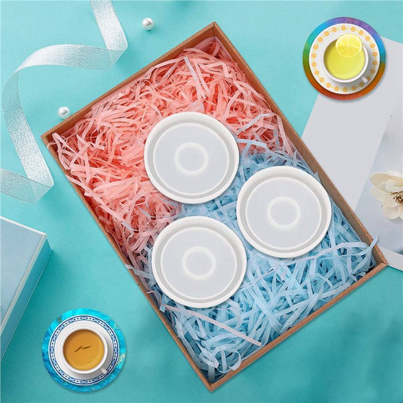 แม่พิมพ์ซิลิโคนทรงกลมแบบ DIY 7 - Coaster Mold Round บทวิจารณ์และราคา