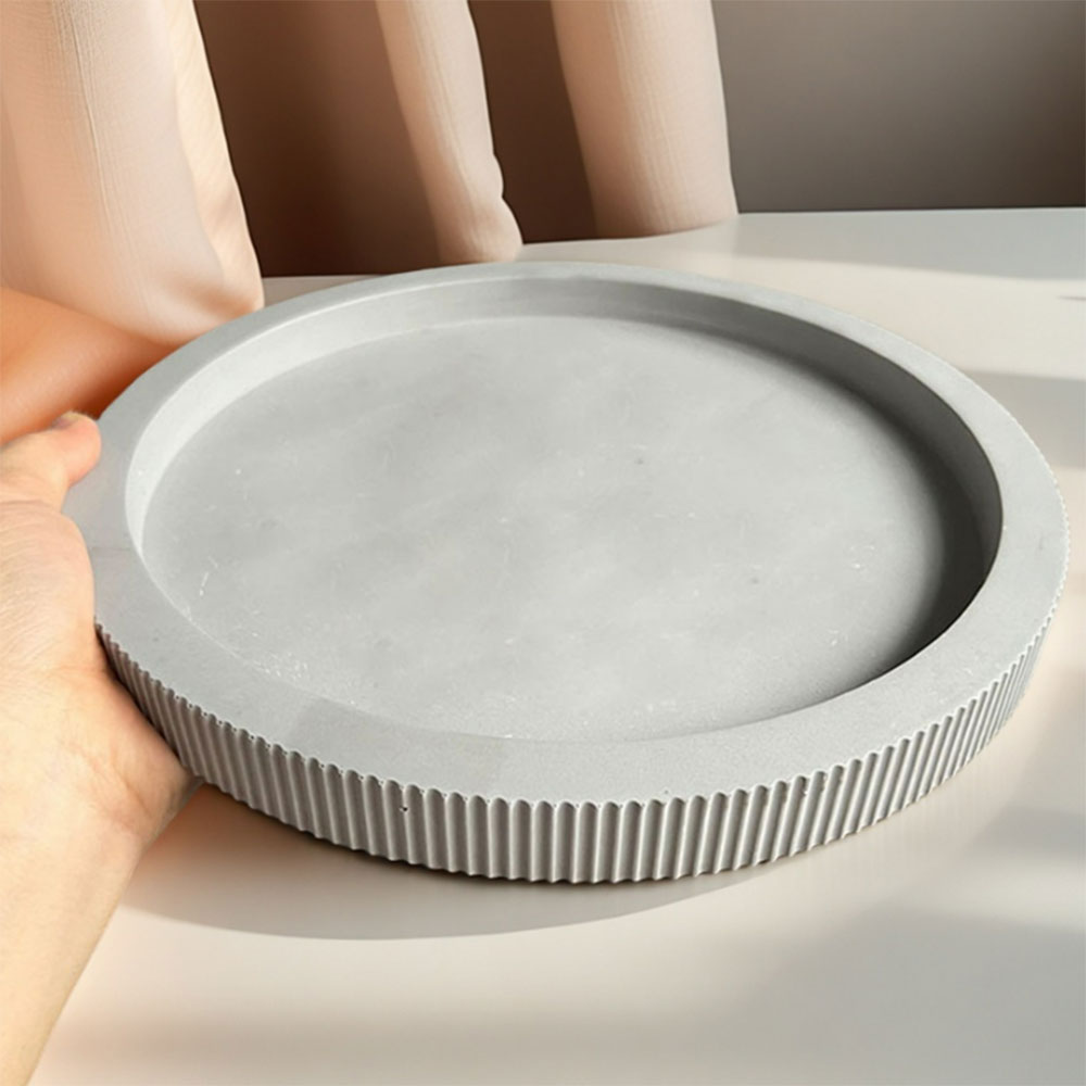 รอบถาดแม่พิมพ์ซิลิโคนลายยิปซั่ - Coaster Mold Round บทวิจารณ์และราคา