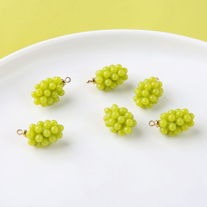 ชาร์มเรซิ่นรูปองุ่นน่ารัก 6 ชิ - Resin Craft Projects บทวิจารณ์และราคา