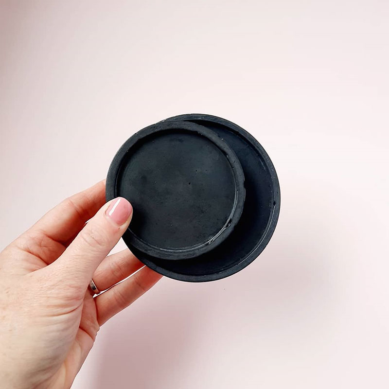 ถาดกลมแม่พิมพ์ซีเมนต์แม่พิมพ์ซ - Coaster Mold Round บทวิจารณ์และราคา