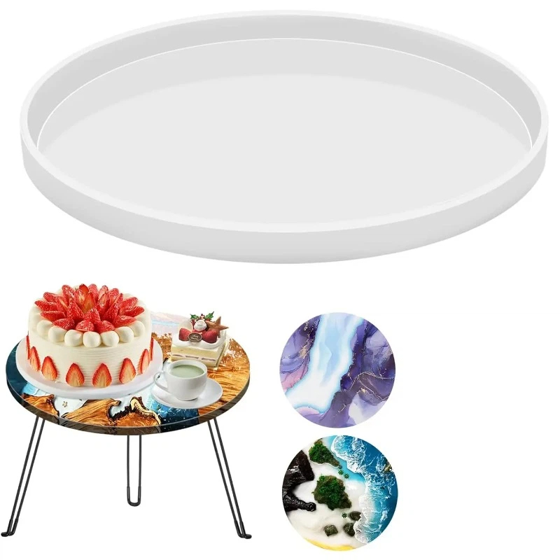 แม่พิมพ์เรซิ่นสำหรับโต๊ะอีพ็อก - Coaster Mold Round บทวิจารณ์และราคา
