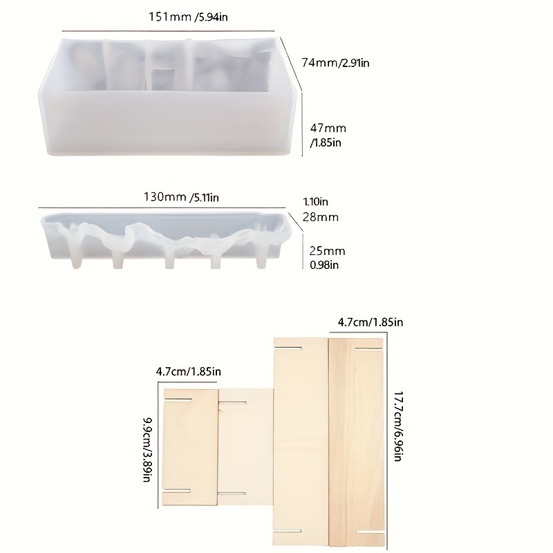 1 ชุดOcean Waveเรซินแม่พิมพ์อี - Resin Ocean Wave Mold บทวิจารณ์และราคา
