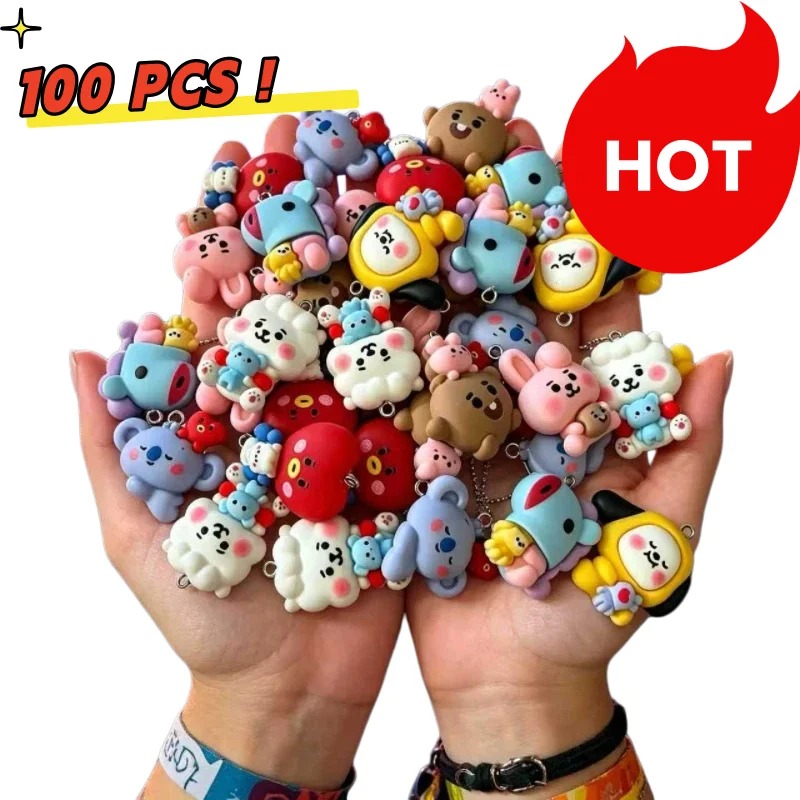 ชุด 7 ชิ้น BT21 ชาร์มการ์ตูนเร - Resin Craft Projects บทวิจารณ์และราคา