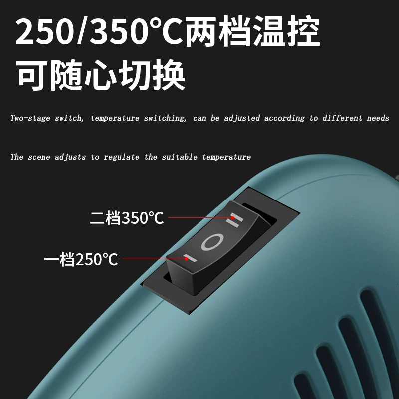 ปืนลมร้อนขนาดเล็กแบบพกพา ปืนเช - Heat Gun Small บทวิจารณ์และราคา